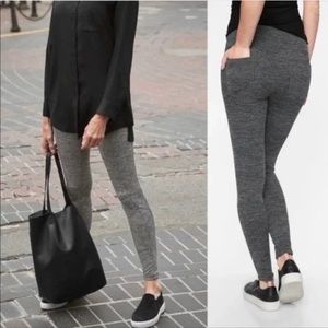 Athleta Herringbone Metro High Waisted Leggings